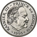 Monaco, Rainier III, 5 Francs, 1995, MDP, Série BU, Cupro-nickel, FDC