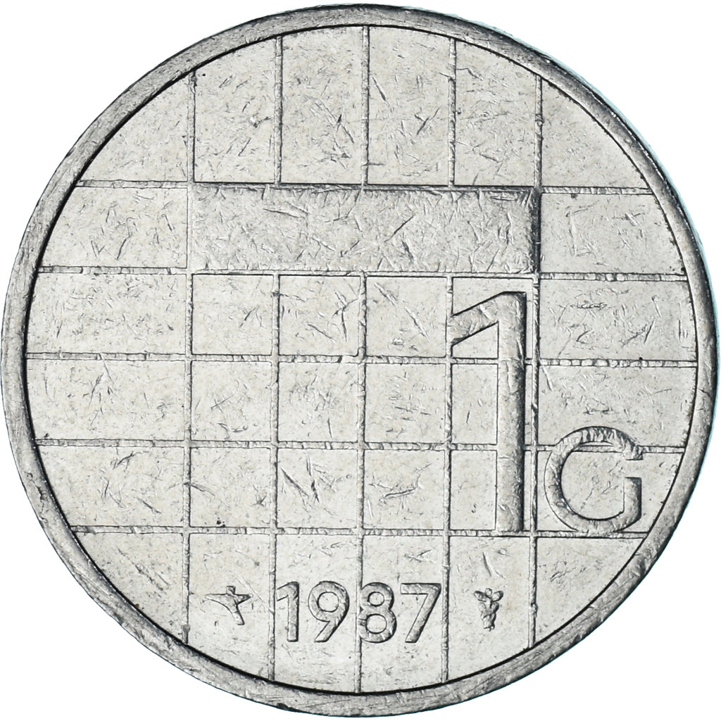 Moeda, Países Baixos, Gulden, 1987