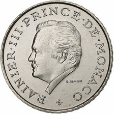 Monaco, Rainier III, 2 Francs, 1995, MDP, Série BU, Nickel, MS(65-70)