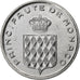 Monaco, Rainier III, Centime, 1995, MDP, Série BU, Acier inoxydable, FDC