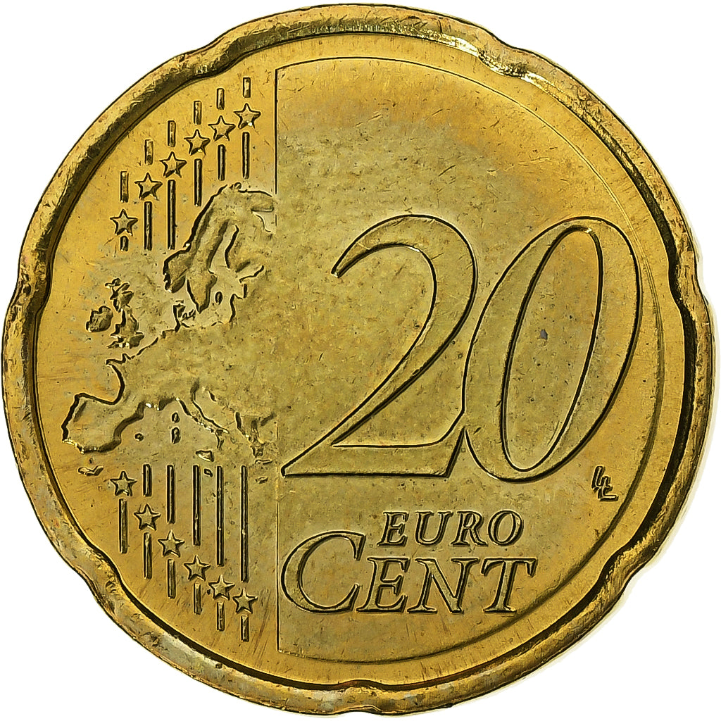 Nederland, Willem-Alexander, 20 Centimes, 2014, Utrecht, Nordic gold, PR+