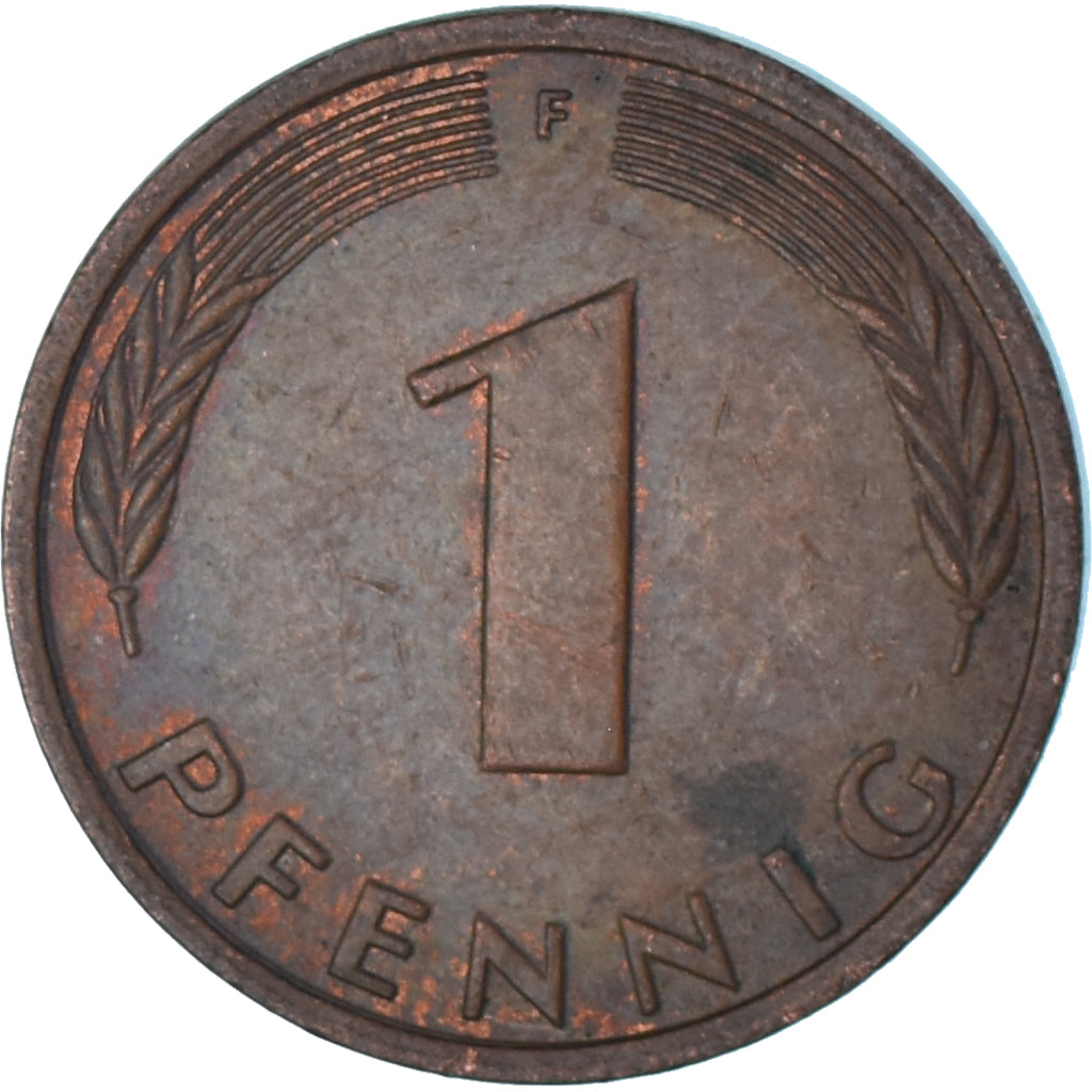 Moeda, Alemanha, Pfennig, 1992