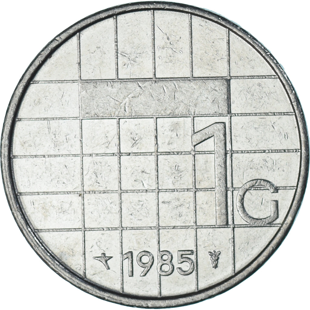 Moneda, Países Bajos, Gulden, 1985