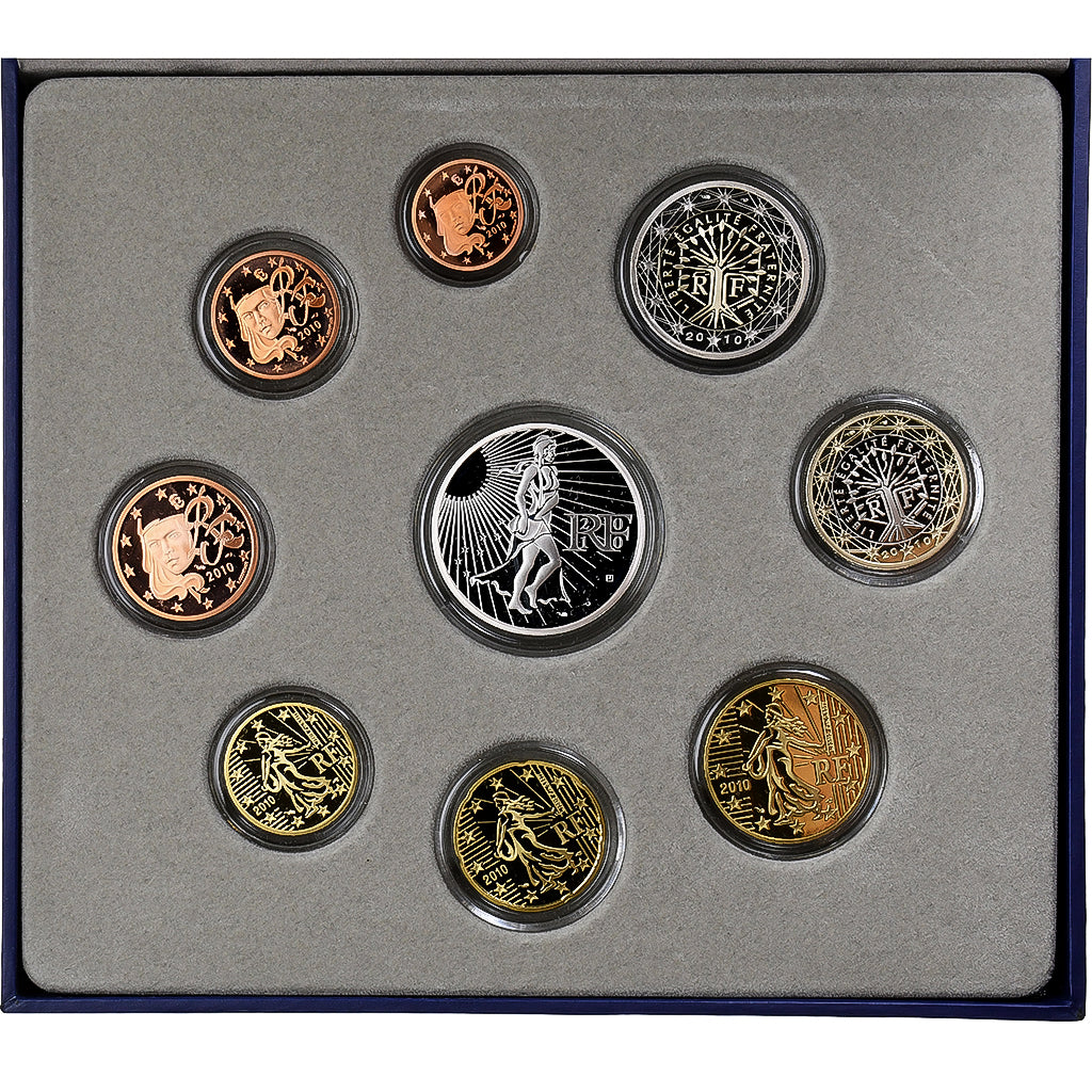França, Coffret 1c. à 15€, Proof, 2010, MDP, N/D, MS(65-70)