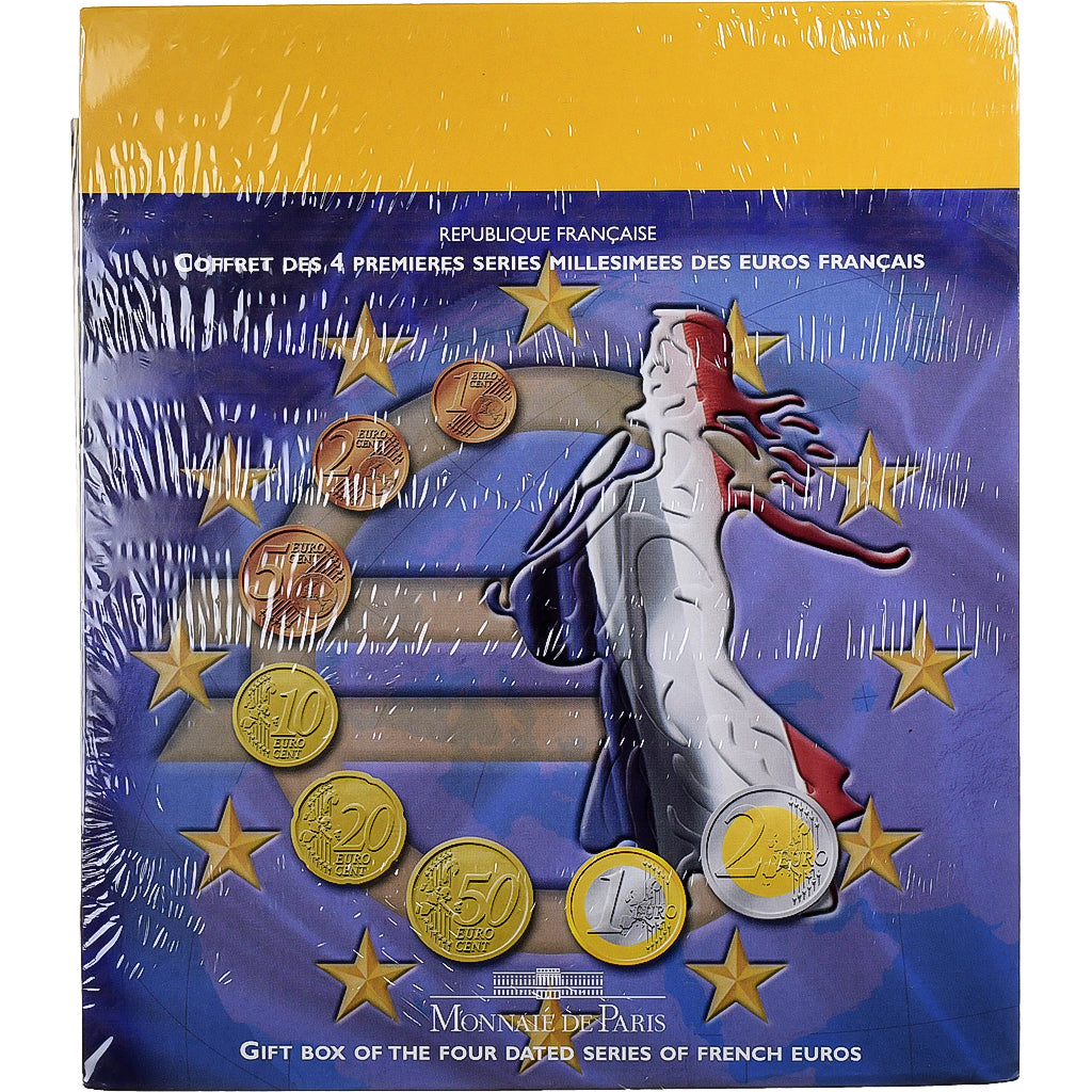 France, Coffret 1c. à 2€, BU, 1999, MDP, MS(65-70)