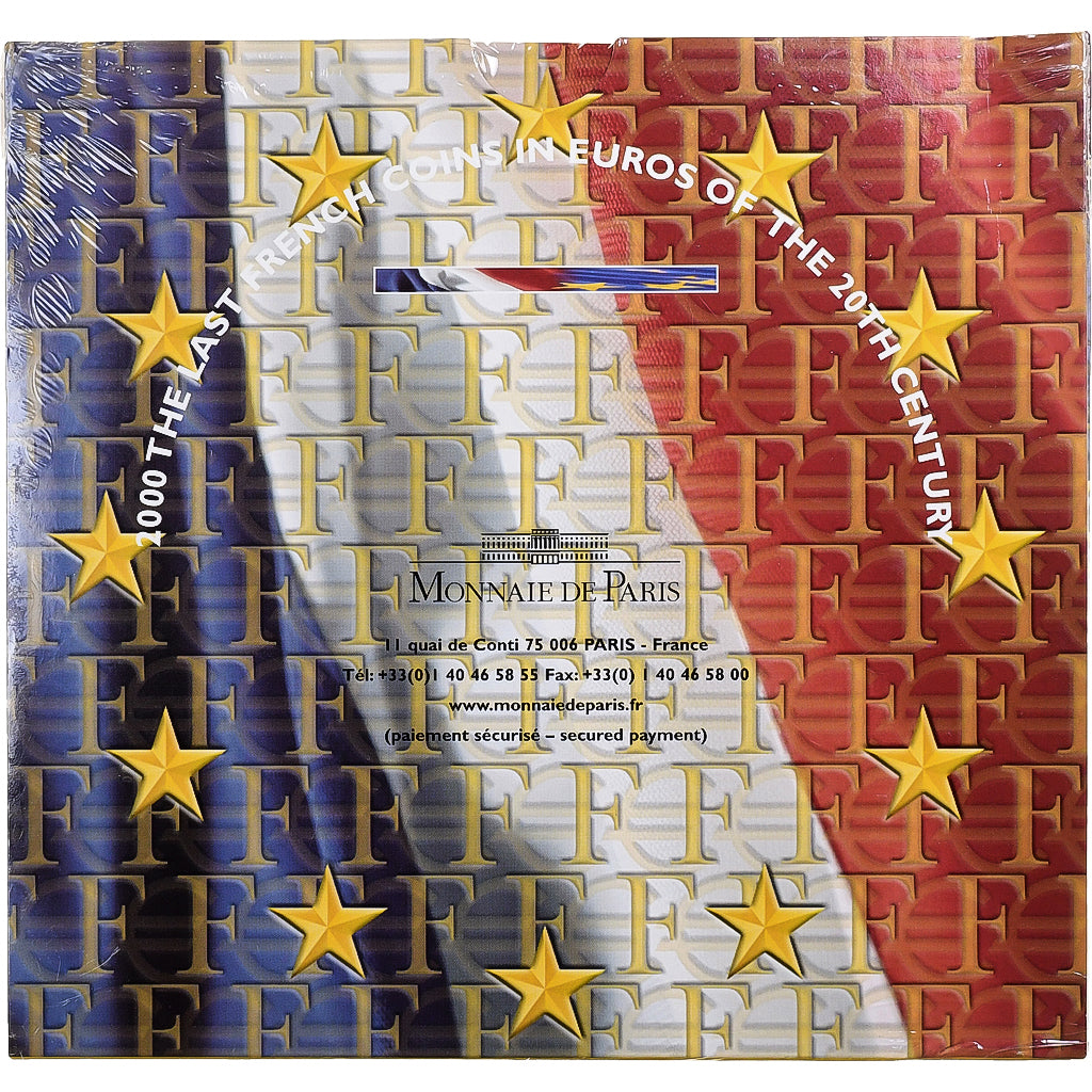 Frankreich, Coffret 1c. à 2€, BU, 2000, MDP, STGL