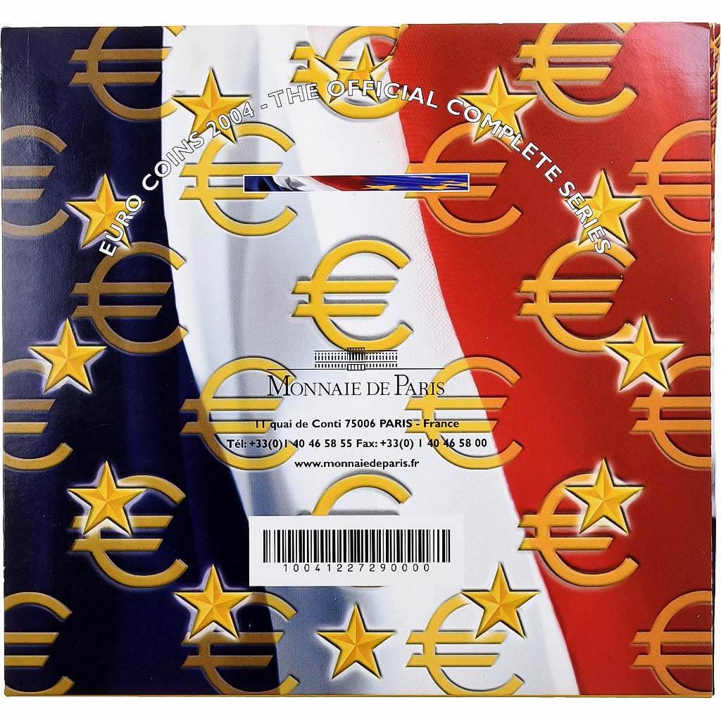 Francia, Coffret 1c. à 2€, BU, 2004, MDP, Sin información, FDC