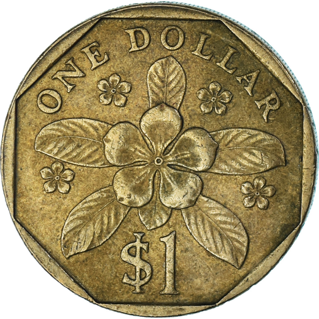 Moneta, Singapur, Dollar, 1989