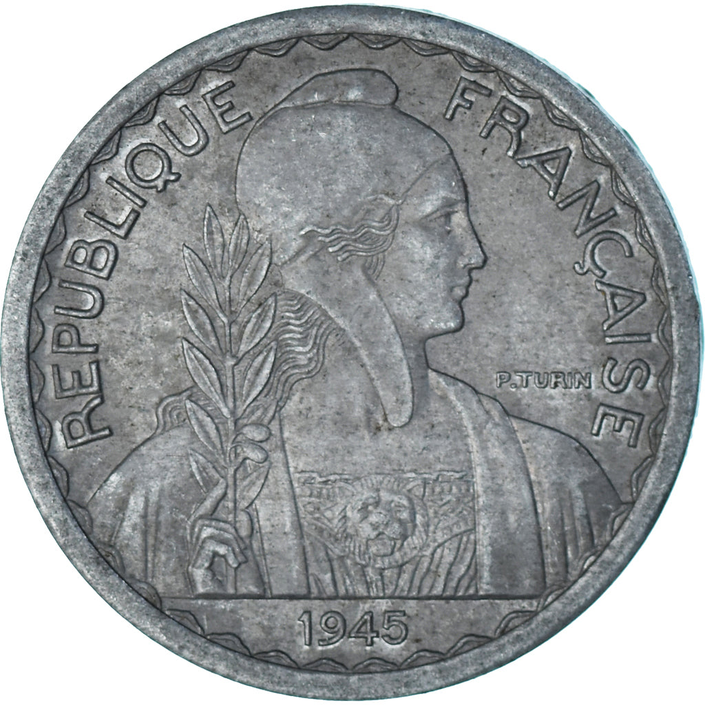 Munten, FRANS INDO-CHINA, 20 Cents, 1945