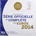 France, Coffret 1c. à 2€, BU, 2014, MDP, MS(65-70)