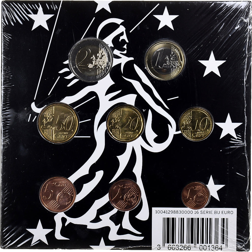 France, Coffret 1c. à 2€, BU, 2016, MDP, MS(65-70)