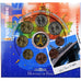 França, Set 1 ct. - 2 Euro + Medal, French Euro Souvenir set, BU, 2003, MDP