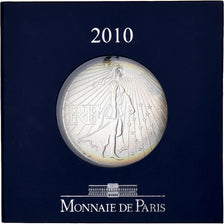 France, 50 Euro, Semeuse, 2010, MDP, Silver, MS(65-70)
