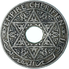 Monnaie, Maroc, 25 Centimes, 1921