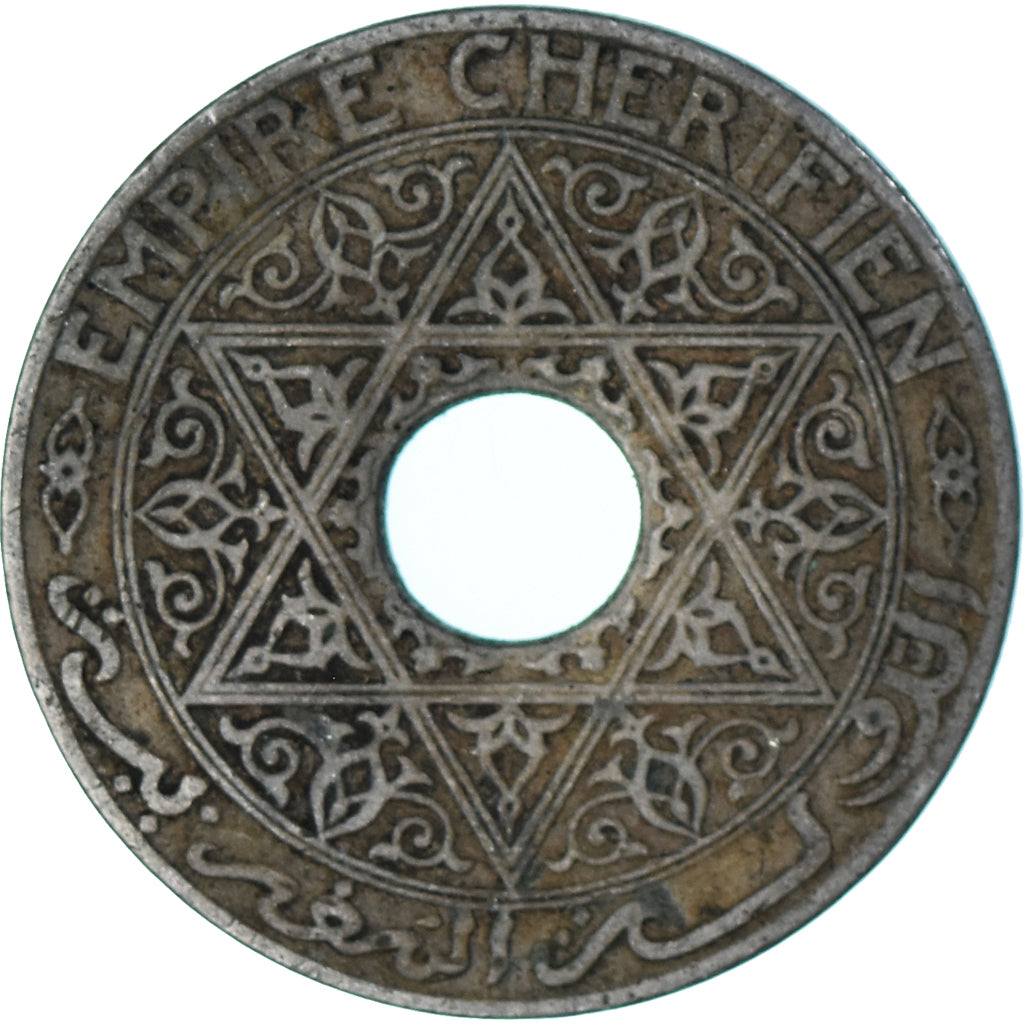 Moneda, Marruecos, 25 Centimes, 1921