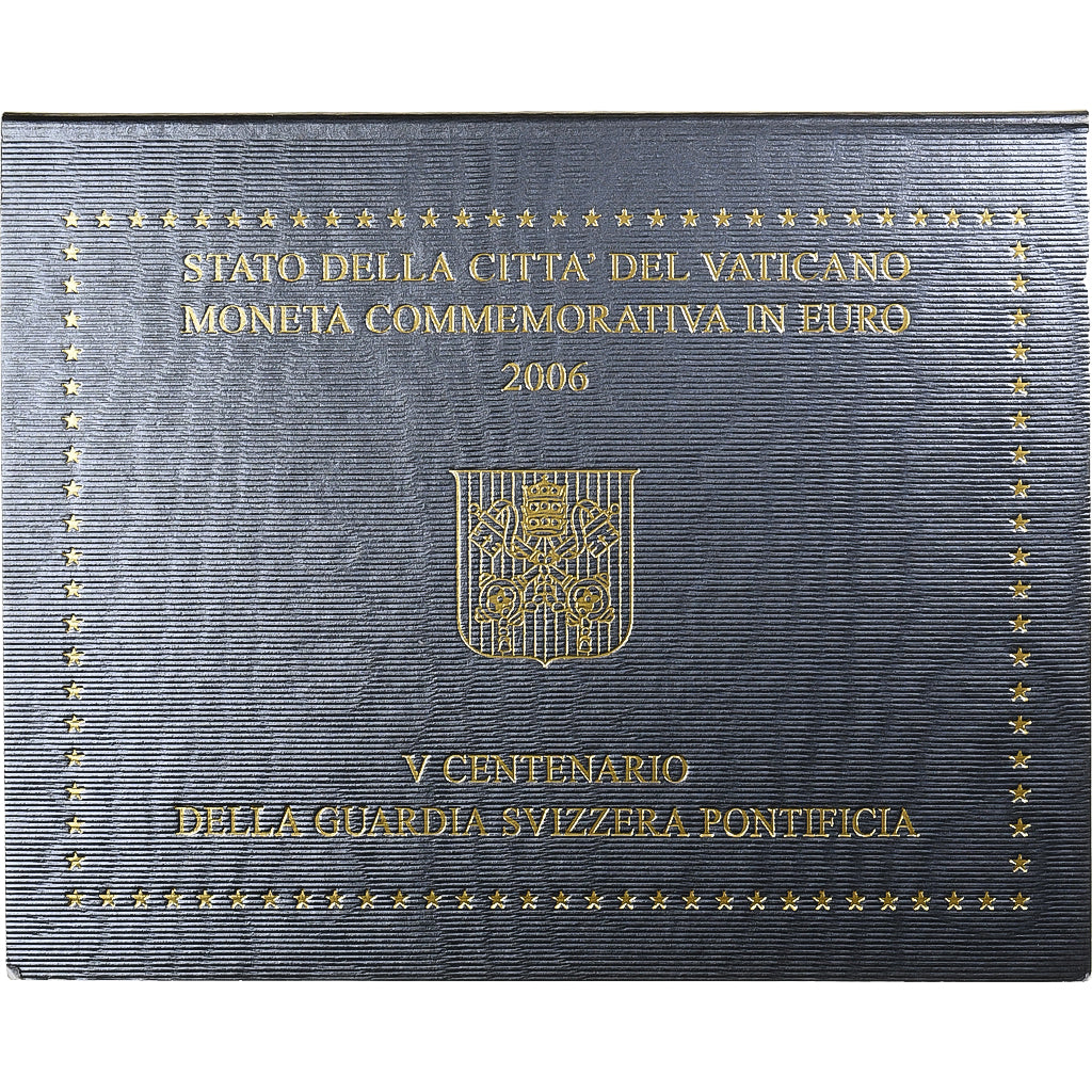 Vatican, Benedict XVI, 2 Euro, Swiss Guard, 2006, Rome, Bi-Metallic, MS(65-70)