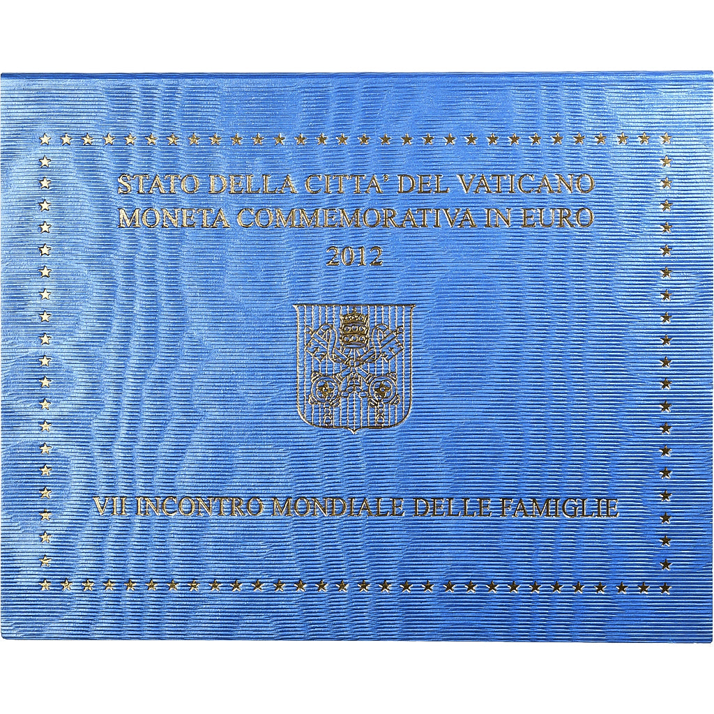 Vaticaan, Benedict XVI, 2 Euro, 7th World Meeting of Families, 2012, Rome
