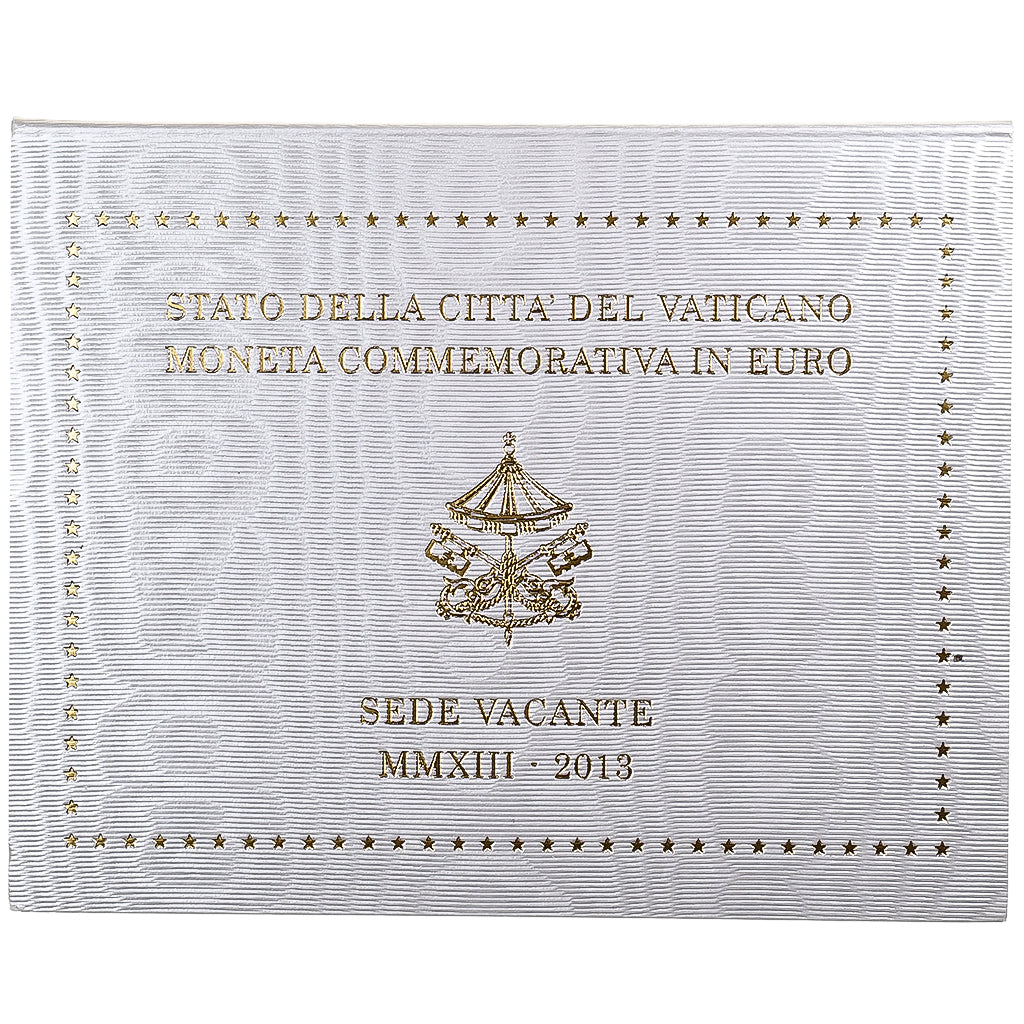 Vatican, Sede Vacante, 2 Euro, 2013, Rome, Bi-Metallic, MS(65-70)