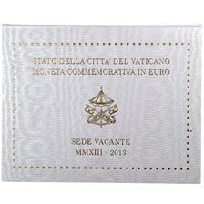 Vatican, Sede Vacante, 2 Euro, 2013, Rome, Bi-Metallic, MS(65-70)