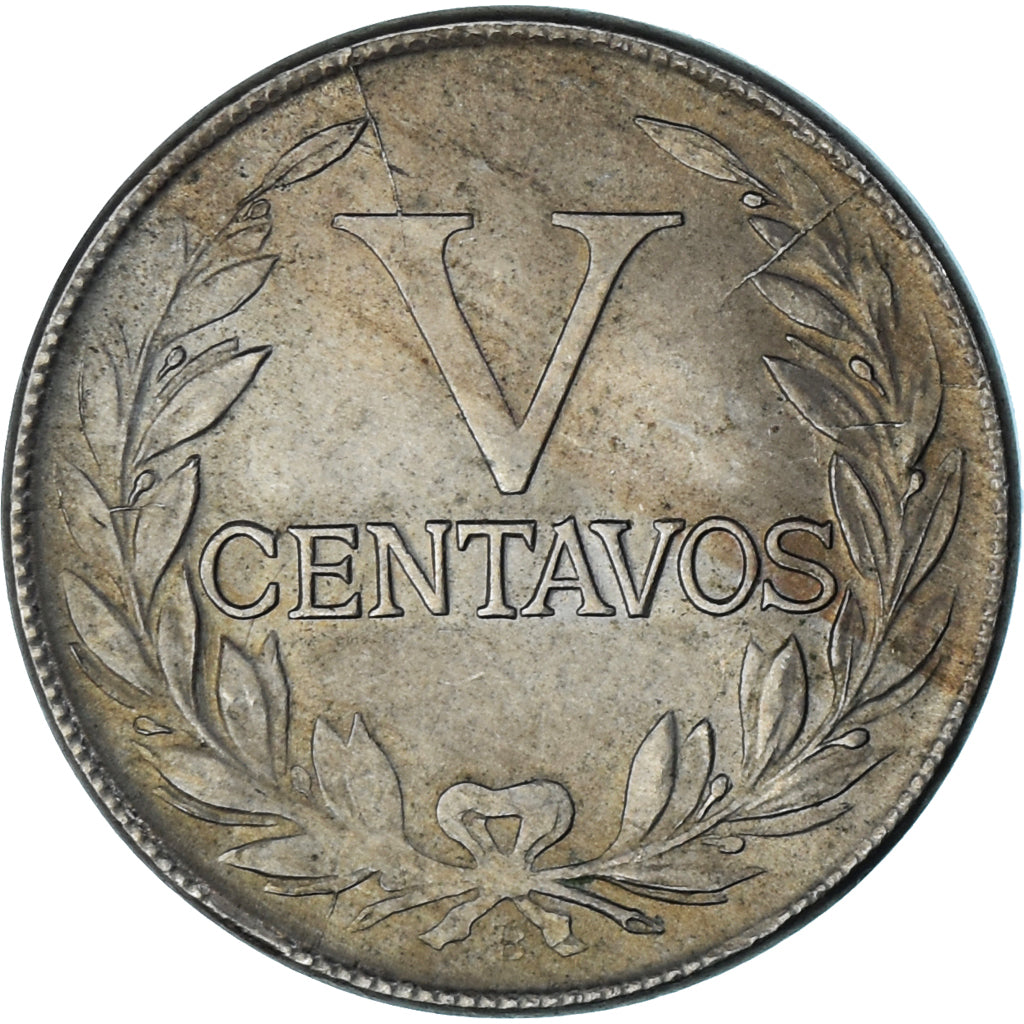 Coin, Colombia, 5 Centavos, 1950