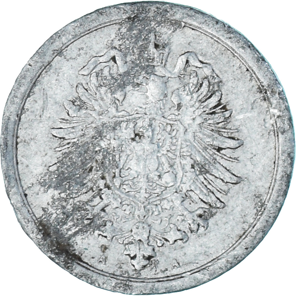 Monnaie, Allemagne, Pfennig, 1917