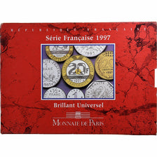 France, Coffret 1 c. à 20 frs., 1997, MDP, BU, FDC