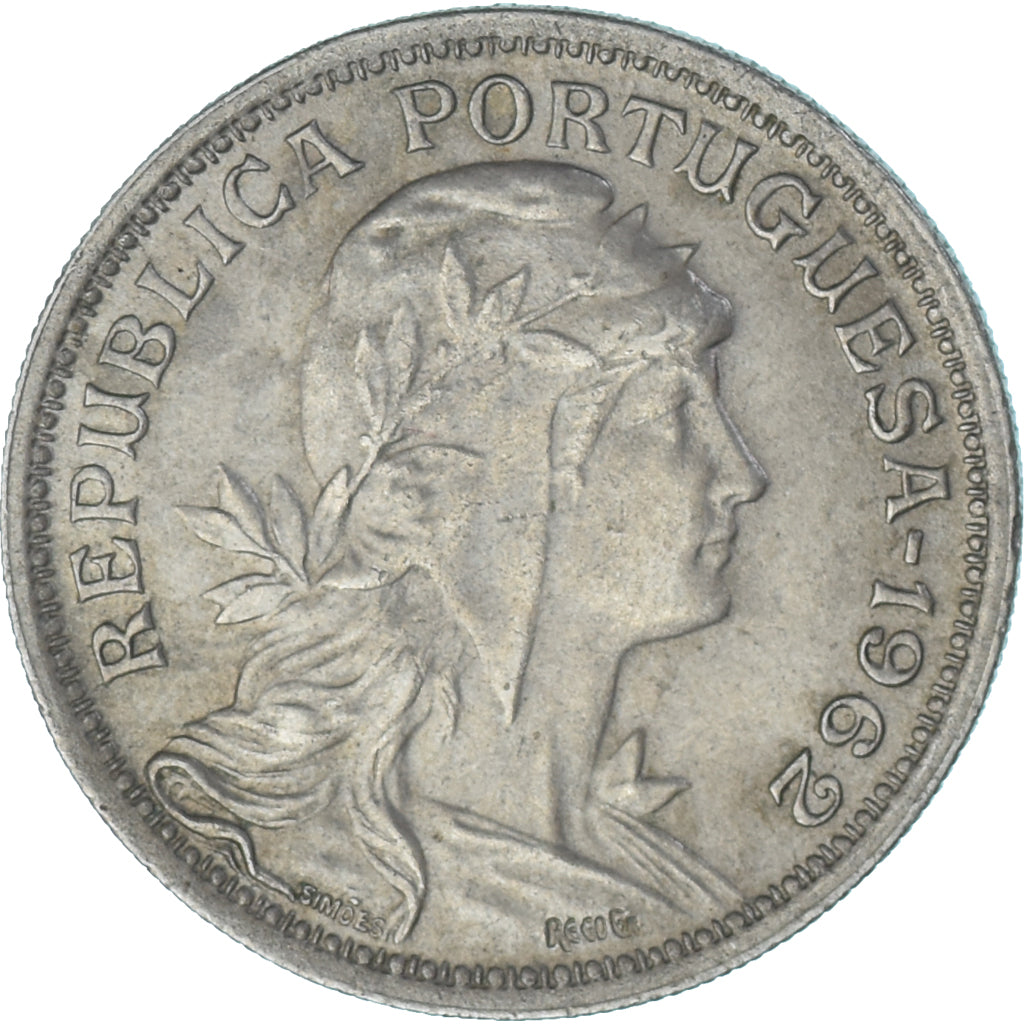 Münze, Portugal, 50 Centavos, 1962