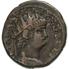 Egypt, Nero, Tetradrachm, 64-65, Alexandria, Billon, VF(30-35), RPC:I-5283