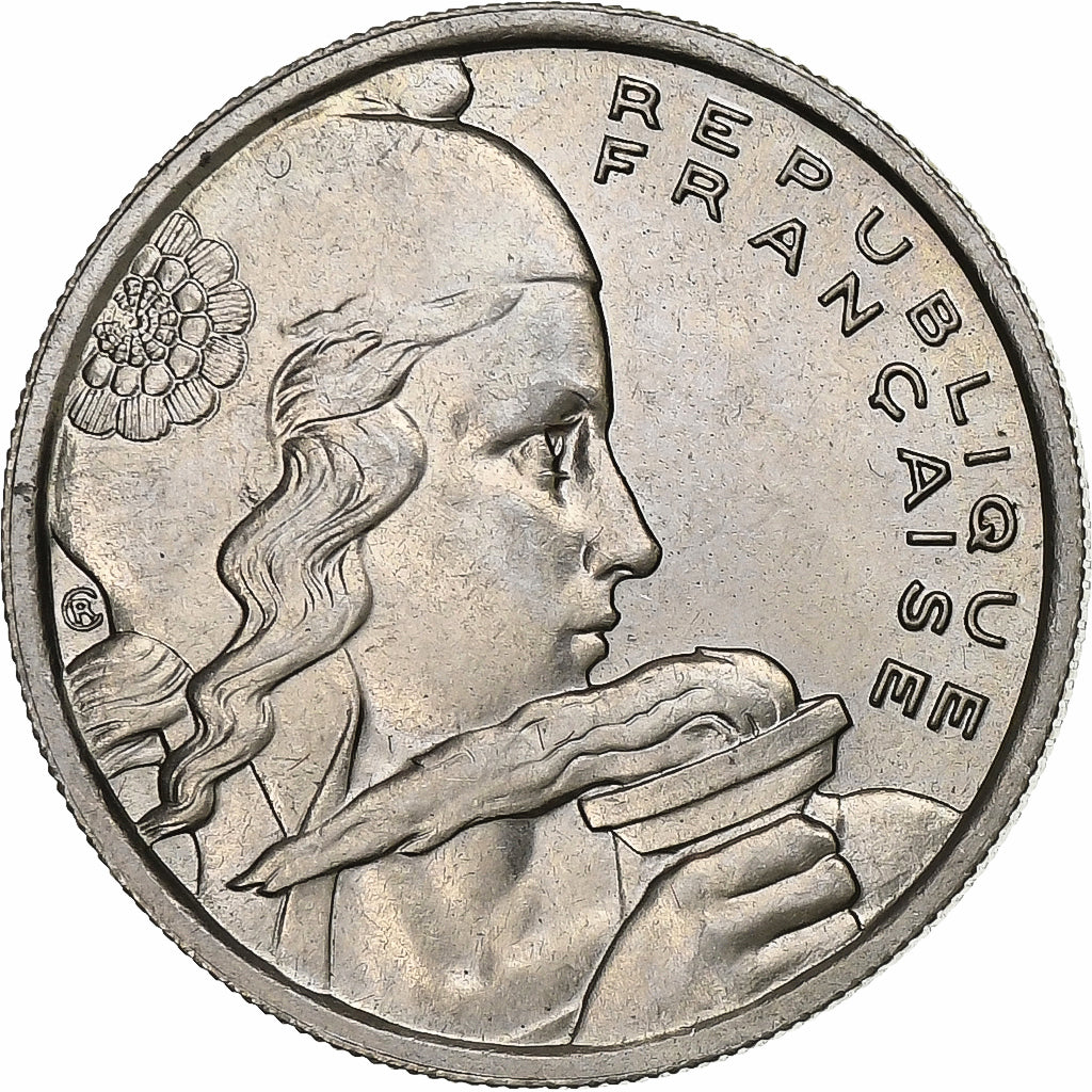 Francia, 100 Francs, Cochet, 1957, Paris, Cupronickel, EBC+