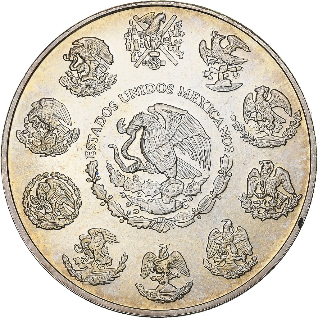 Mexique, 1 Once, Libertad, 2007, Mexico, Argent, SUP