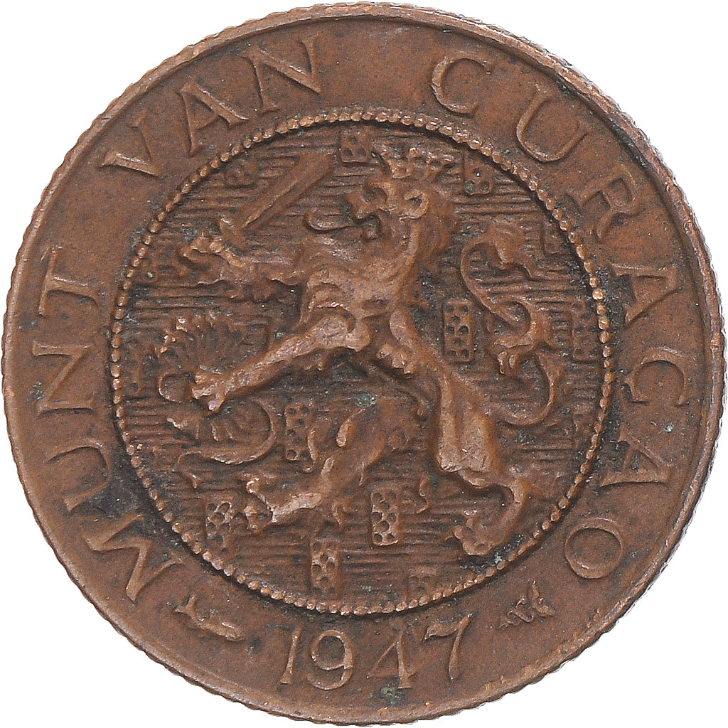 Monnaie, Curaçao, Cent, 1947