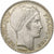 França, 20 Francs, Turin, 1937, Paris, Prata, AU(55-58)