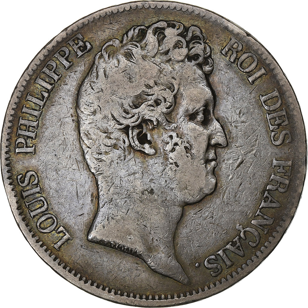 France, Louis-Philippe Ier, 5 Francs, 1830, Paris, Argent, TB+, Gadoury:675