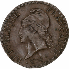 Francia, 1 Centime, Dupré, 1848, Paris, Bronzo, BB
