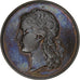 Frankreich, Module de 10 Centimes, 1878, Pattern, Bronze, VZ+