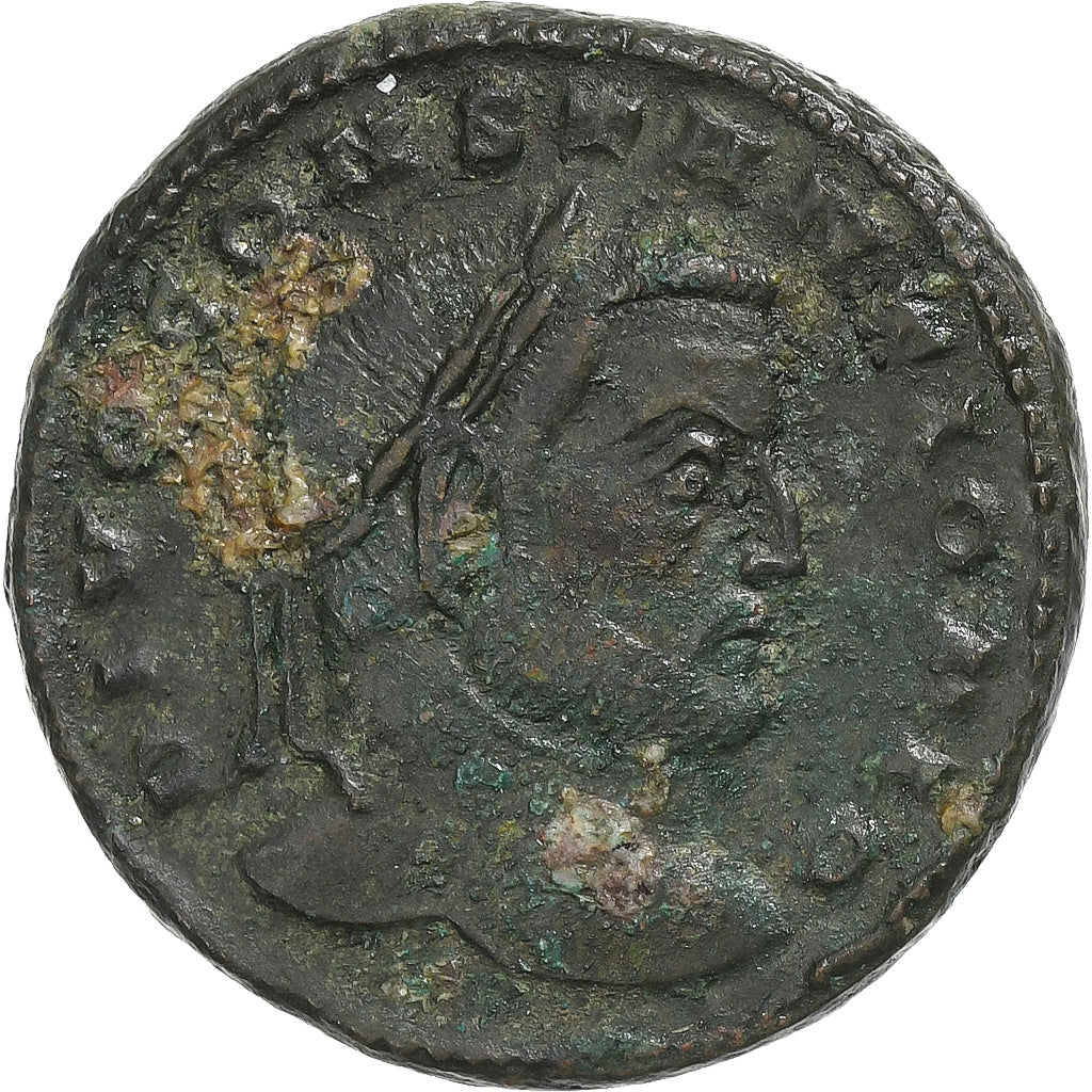 Divus Constantius Chlorus, Æ Unit, 307-308, Lugdunum, Bronze, EF(40-45)
