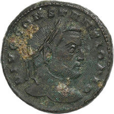 Divus Constantius Chlorus, Æ Unit, 307-308, Lugdunum, Bronze, EF(40-45)