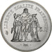 Francia, 50 Francs, Hercule, 1974, MDP, série FDC, Plata, FDC