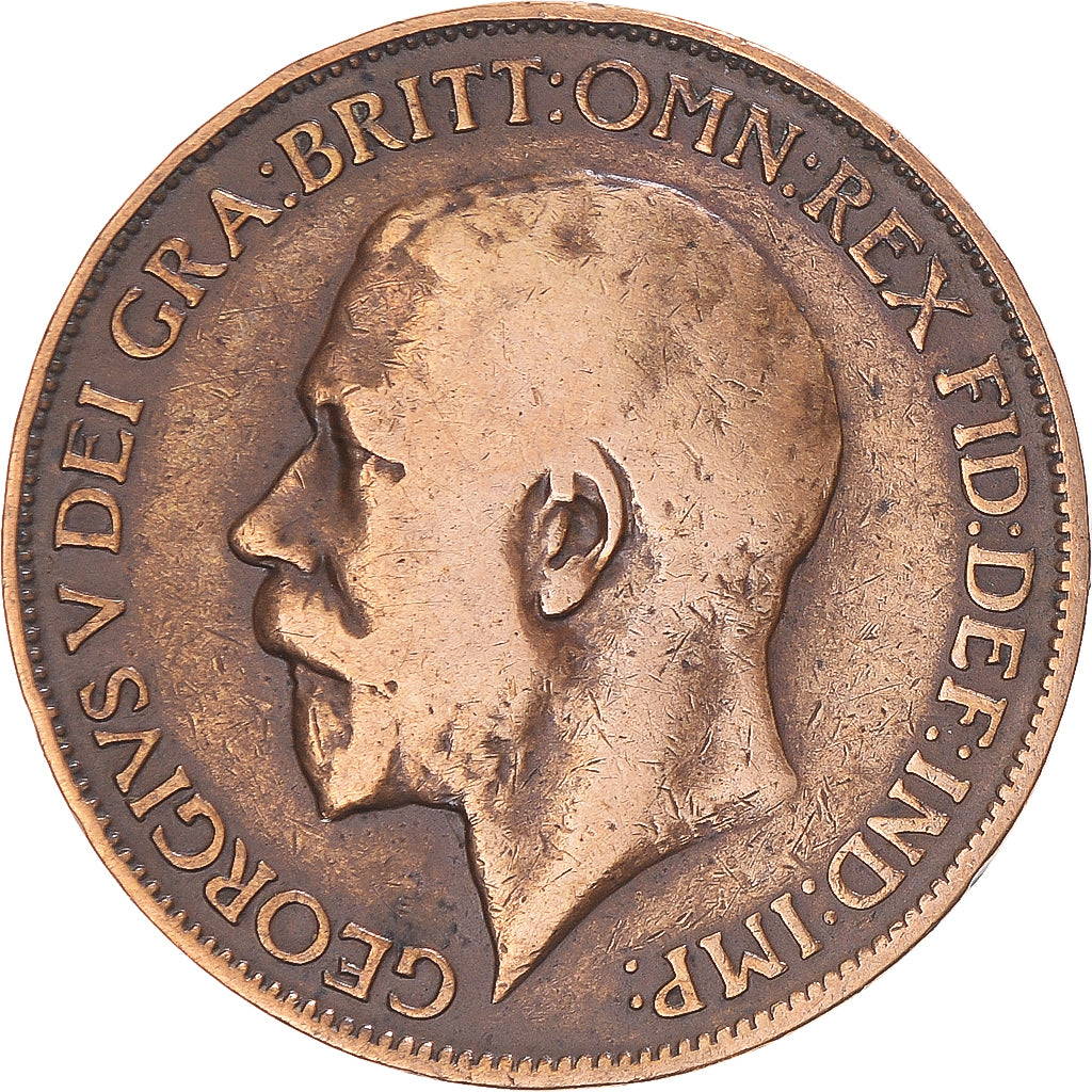 Moeda, Grã-Bretanha, 1/2 Penny, 1911