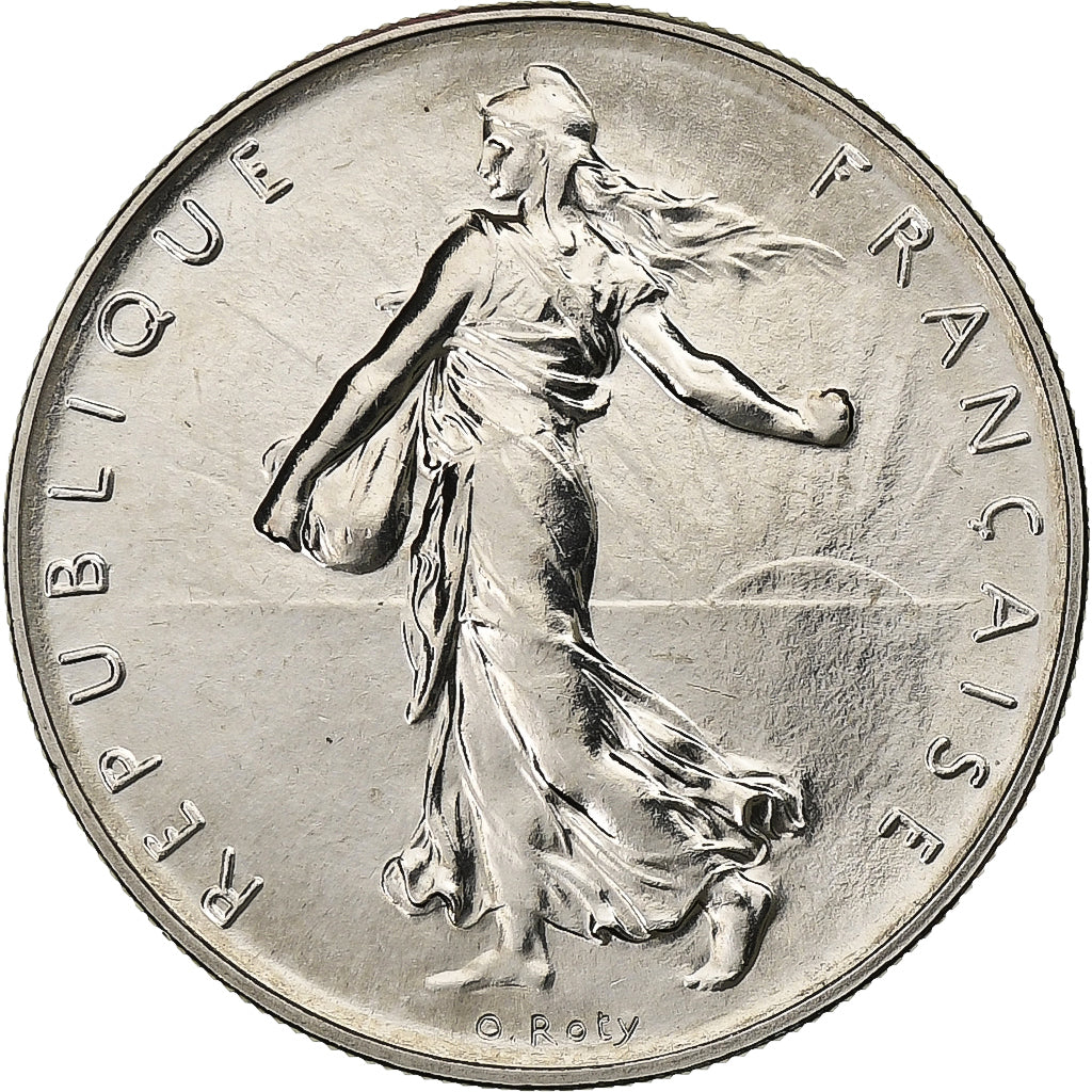 Francia, 1 Franc, Semeuse, 1980, MDP, série FDC, Níquel, FDC