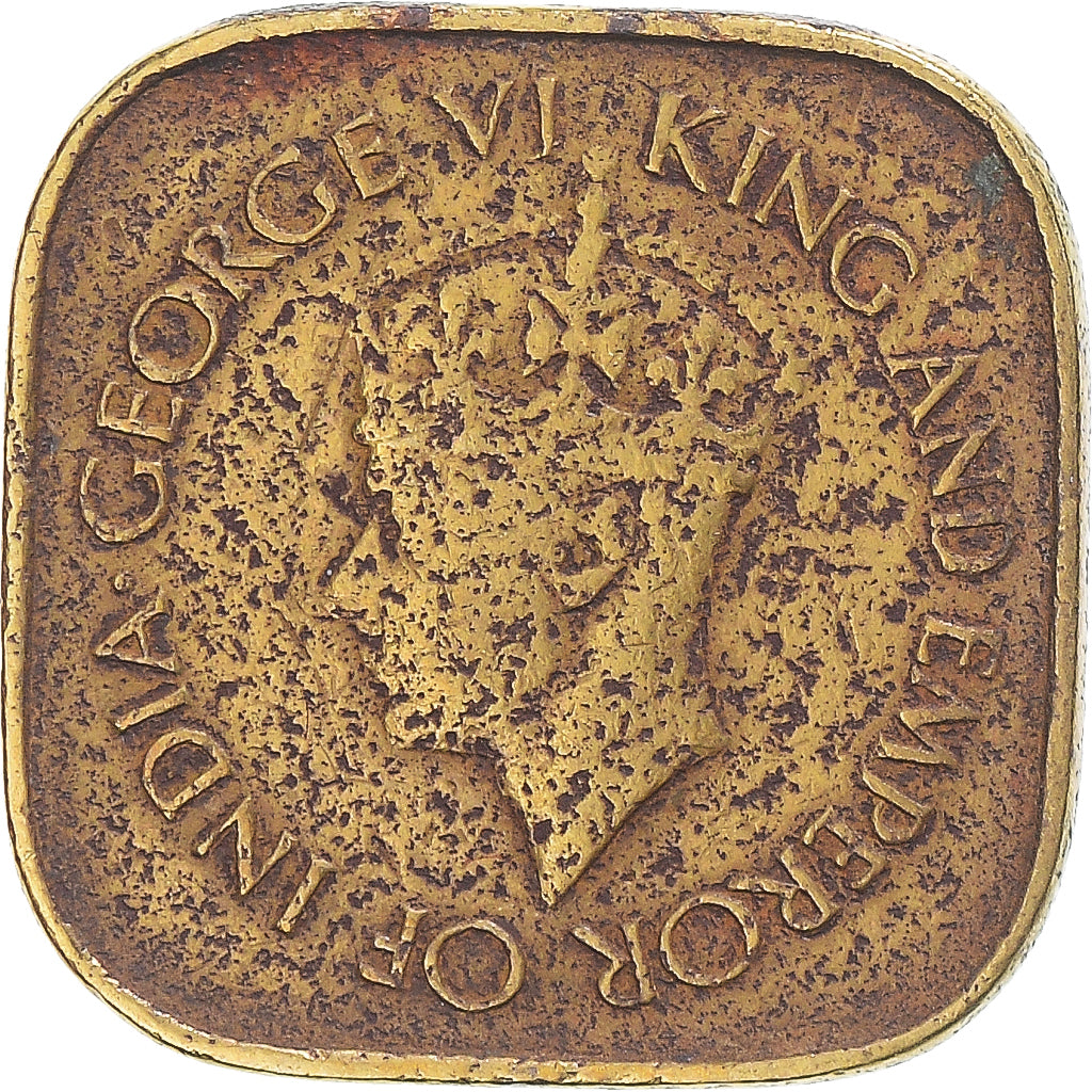 Moneta, Ceylon, 5 Cents, 1945