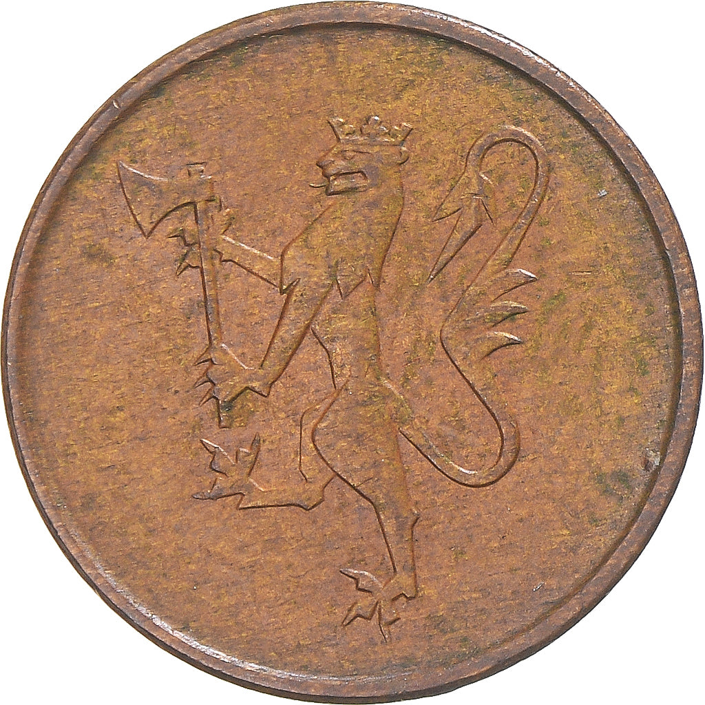 Moneda, Noruega, 5 Öre, 1975