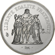 France, 50 Francs, Hercule, 1980, MDP, série FDC, Silver, MS(65-70)