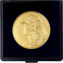 France, Médaille, Société Ferrero France, Marianne Casquée, 1998, Or, SPL+