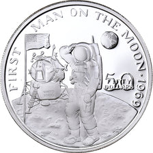 Marshall Islands, 50 Dollars, First Man on the Moon, 1989, Sunshine Mint, Proof