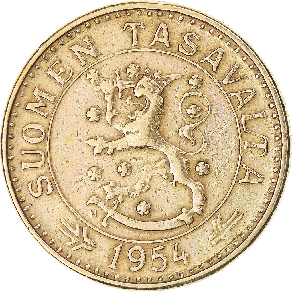 Munten, Finland, 20 Markkaa, 1954