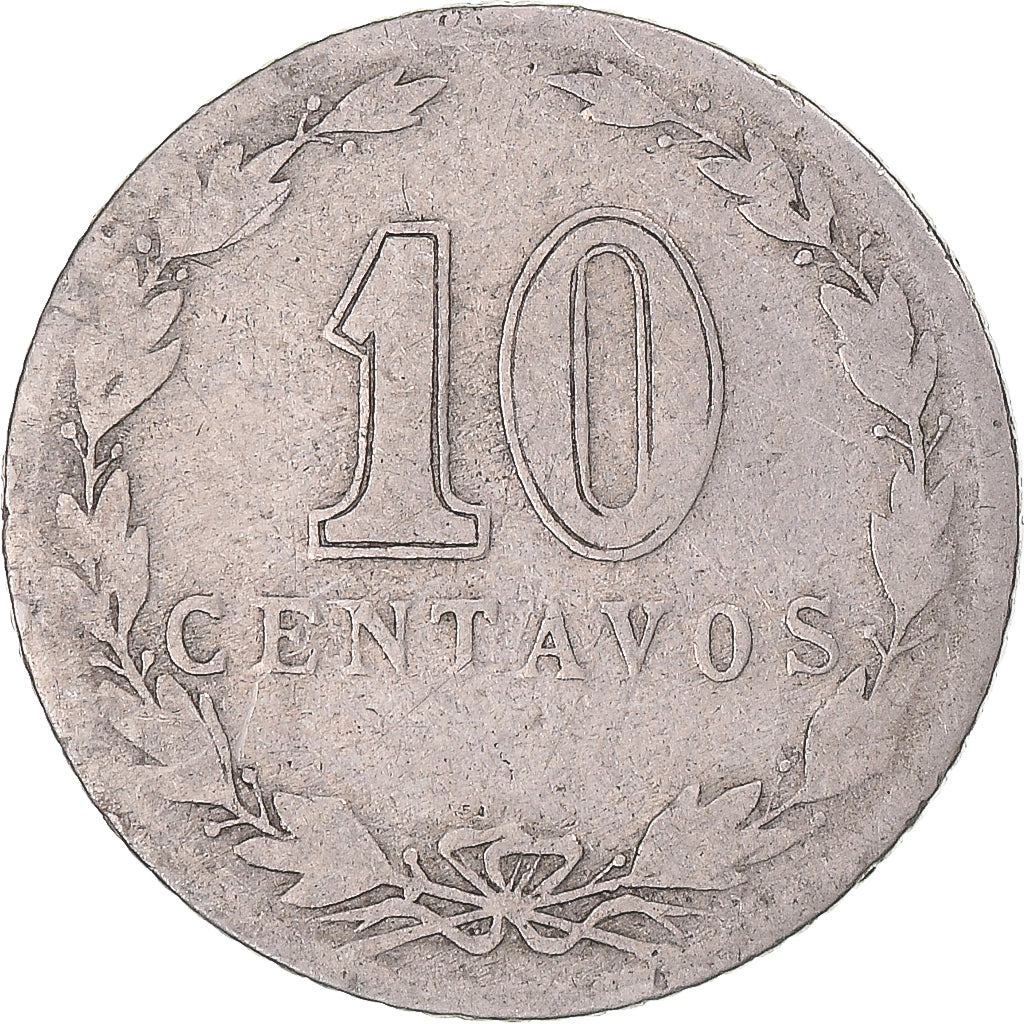 Monnaie, Argentine, 10 Centavos, 1921