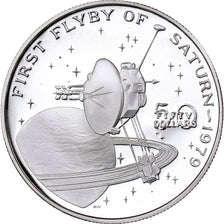 Marshall Islands, 50 Dollars, First Flyby of Saturn, 1989, Sunshine Mint, Proof