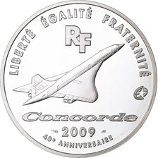Frankrijk, 10 Euro, Concorde, Proof, 2009, MDP, Zilver, FDC