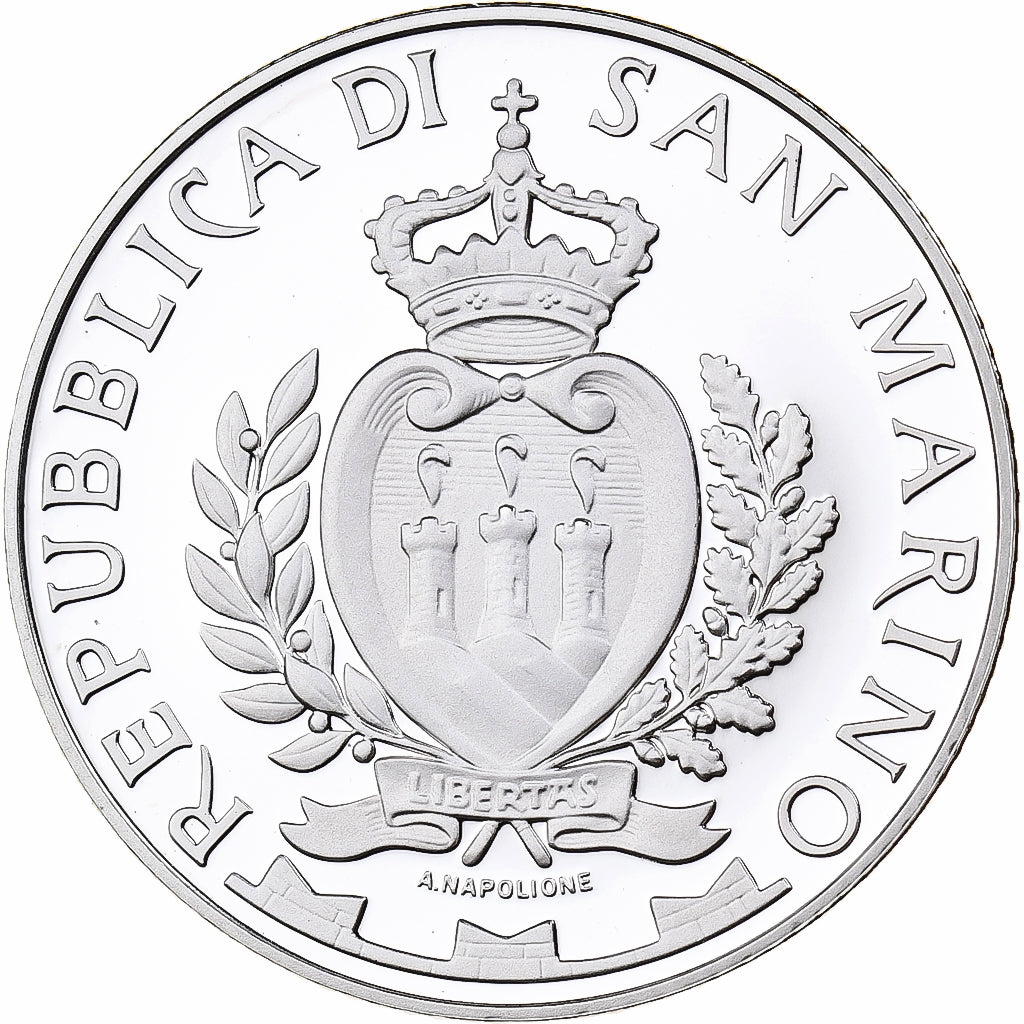 San Marino, 5 Euro, Ayrton Senna, PP, 2014, Rome, Silber, STGL